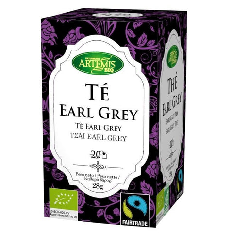 Comprar online TE EARL GREY 20 Filtros de ARTEMISBIO. Imagen 1