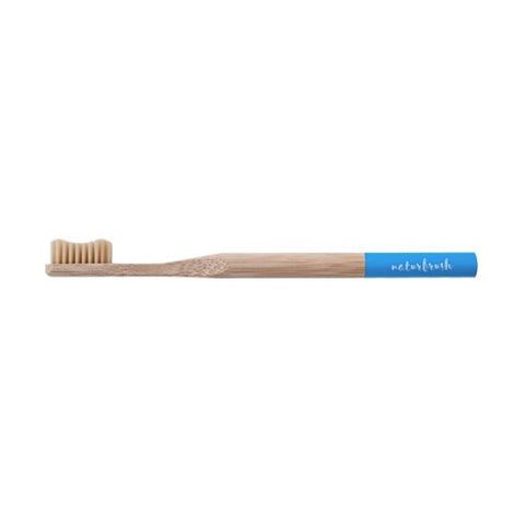 Comprar online CEPILLO DE DIENTES DE BAMBU ADULTO AZUL de NATURBRUSH. Imagen 1