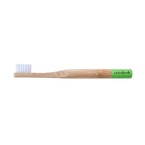 Comprar online CEPILLO DE DIENTES DE BAMBU NIÑOS/AS VERDE de NATURBRUSH. Imagen 1