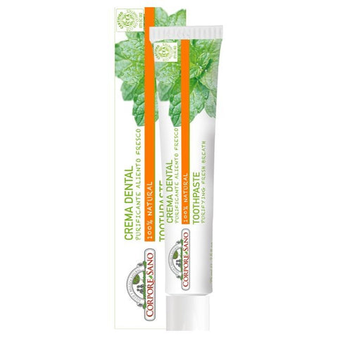 Comprar online CREMA DENTAL PURIFICANTE 75 ml de CORPORE SANO. Imagen 1