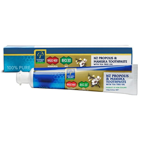 Comprar online DENTIFRICO PROPOLIS BIO30+ MGO400+ MANUKA+ ARBOL D de MANUKA WORLD. Imagen 1