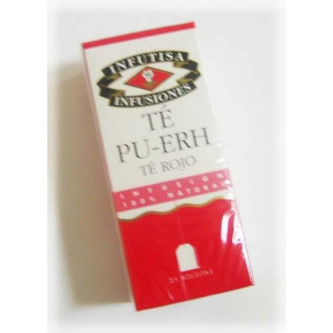 Comprar online TE ROJO PUERH 25 Filtros de INFUTISA. Imagen 1