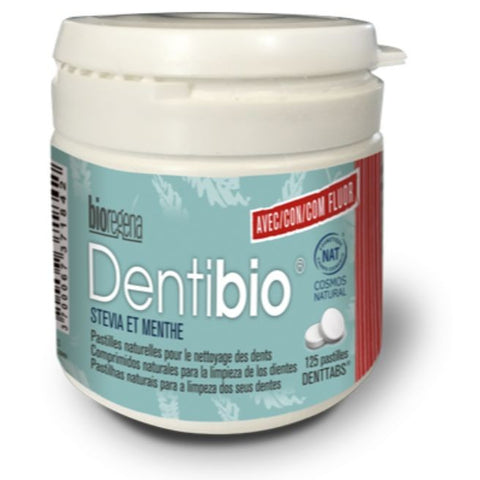 Comprar online DENTTABS CON FLUOR NATURAL 125 TABLETAS de BIOREGENA. Imagen 1