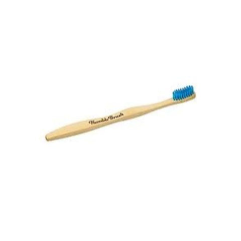 Comprar online HM CEPILLO DIENTES BAMBU ADULTO MEDIO AZUL de THE HUMBLE CO. Imagen 1