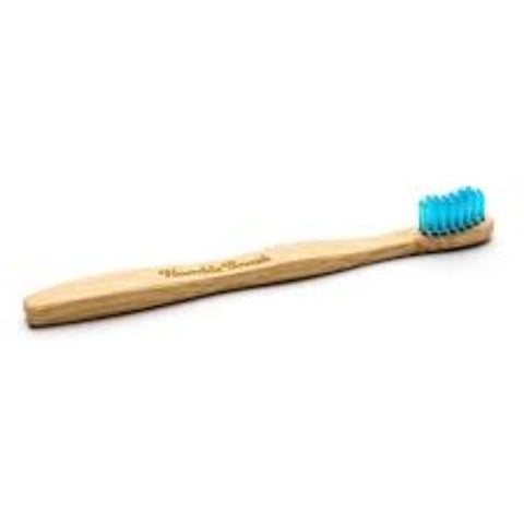 Comprar online HM CEPILLO DIENTES BAMBU INFANTIL ULTRA SUAVE AZUL de THE HUMBLE CO. Imagen 1