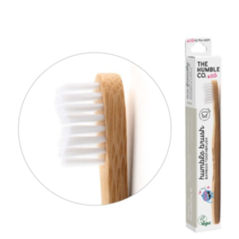 Comprar online HM CEPILLO DIENTES BAMBU INFANTIL ULTRA SUAVE BLAN de THE HUMBLE CO. Imagen 1