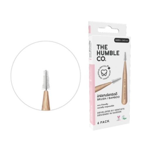 Comprar online HM CEPILLO INTERDENTAL BAMBU TALLA 0 PURPURA de THE HUMBLE CO. Imagen 1