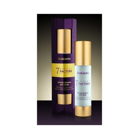 Comprar online 7 LUXURY FACTORS SERUM TENSOR ANTI EDAD CON FACTOR de ECOLACTIS. Imagen 1