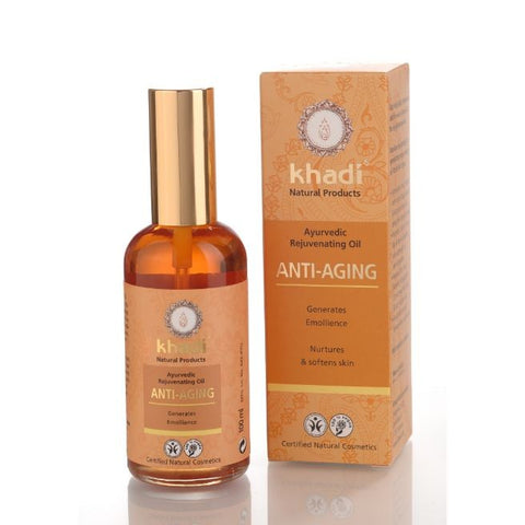 Comprar online ACEITE CORPORAL Y FACIAL ANTI-EDAD 100 ML de KHADI. Imagen 1