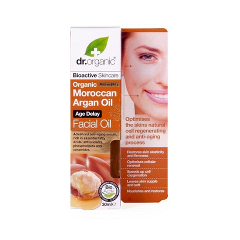 Comprar online ACEITE FACIAL DE ACEITE DE ARGAN 30 ml de DR ORGANIC. Imagen 1