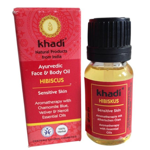 Comprar online ACEITE FACIAL DE HIBISCO 10 ML de KHADI. Imagen 1