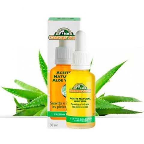 Comprar online ACEITE NATURAL ALOE VERA 30ml BIO de CORPORE SANO. Imagen 1