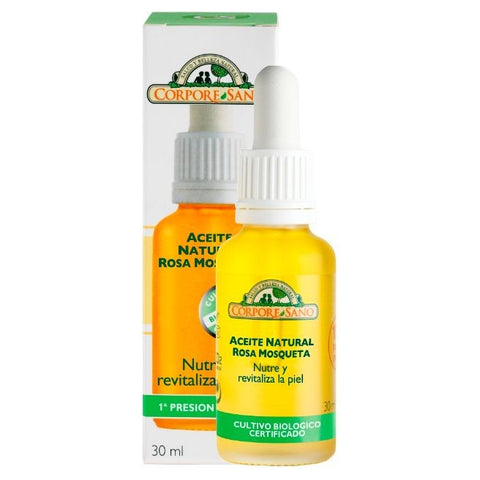 Comprar online ACEITE NATURAL ROSA MOSQUETA 30 ml BIO de CORPORE SANO. Imagen 1