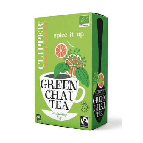 Comprar online TE VERDE CHAI BIO 20 FILTROS de CUPPER. Imagen 1
