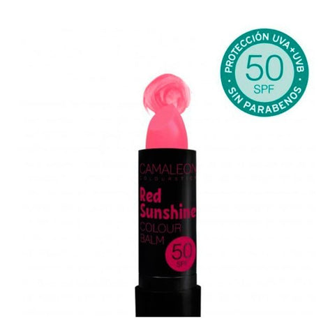 Comprar online BALSAMO LABIAL CON COLOR SPF50 ROJO SUNSHINE de CAMALEON. Imagen 1