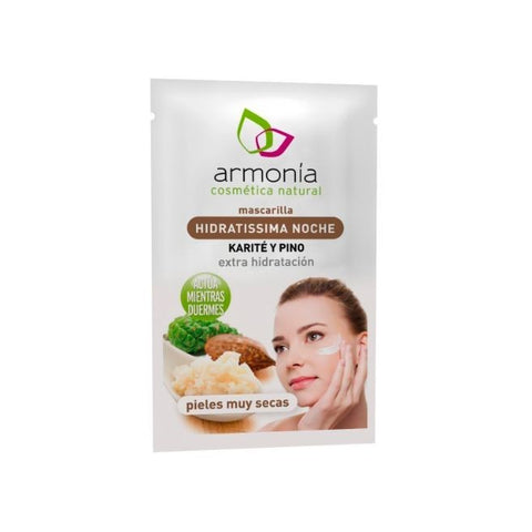 Comprar online CAJA 12 UD MASCARILLA HIDRATISIMA NOCHE PIEL SECA de ARMONIA. Imagen 1