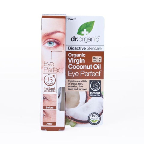Comprar online CONTORNO DE OJOS DE ACEITE DE COCO 15 ml de DR ORGANIC. Imagen 1