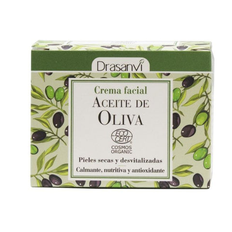 Comprar online CREMA FACIAL ACEITE OLIVA ECOCERT BIO 50 ml de DRASANVI. Imagen 1