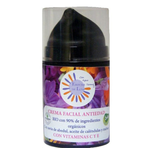 Comprar online CREMA FACIAL ANTIEDAD BIO CON ABEDUL Y CALÉNDULA de ESENCIA DE LUNA. Imagen 1