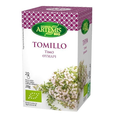 Comprar online TOMILLO ECO 20 Filtros de ARTEMISBIO. Imagen 1