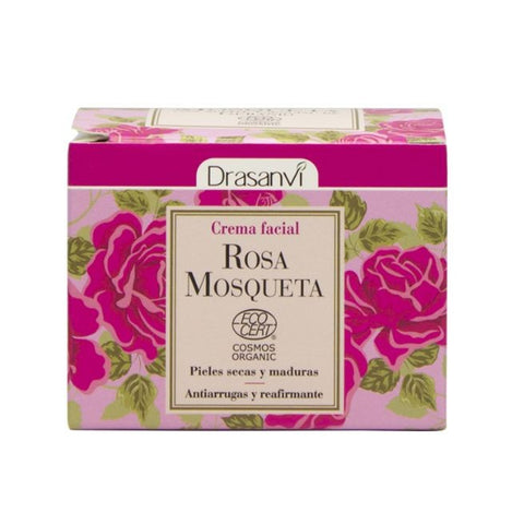 Comprar online CREMA FACIAL ECOCERT ROSA MOSQUETA BIO 50 ml de DRASANVI. Imagen 1