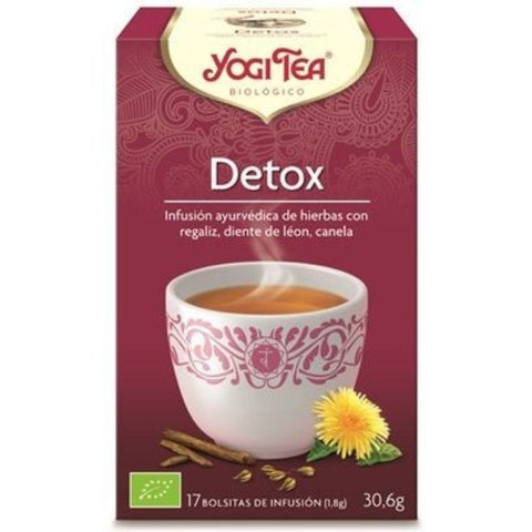 Comprar online YOGI TEA DESINTOXICACION 17 Bols de YOGI TEA. Imagen 1