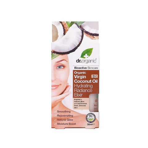 Comprar online ELIXIR LUMINOSO HIDRATANTE DE ACEITE DE COCO 30 ml de DR ORGANIC. Imagen 1