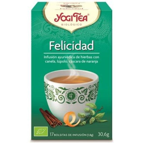 Comprar online YOGI TEA FELICIDAD 30 gr 17 Bolsita de YOGI TEA. Imagen 1