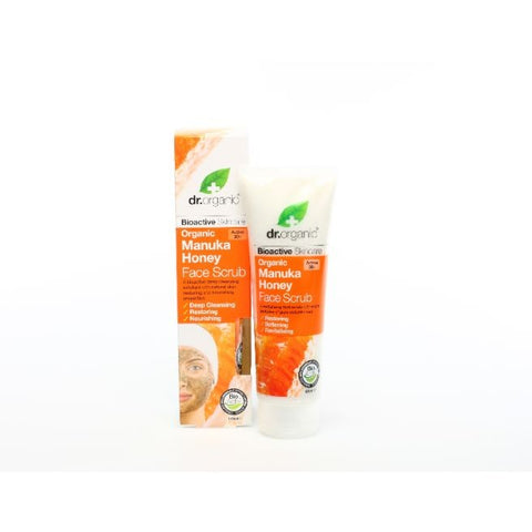 Comprar online EXFOLIANTE FACIAL DE MIEL DE MANUKA 125 ml de DR ORGANIC. Imagen 1