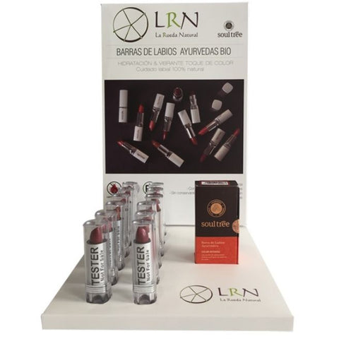 Comprar online EXPOSITOR BARRAS LABIALES 24 UDS+1 TESTER C/COLOR de SOULTREE. Imagen 1