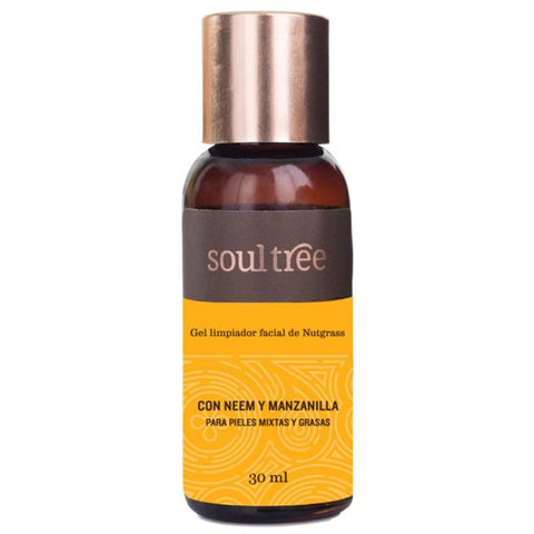 Comprar online GEL LIMPIADOR FACIAL NUTGRASS CON NEEM 30 ML de SOULTREE. Imagen 1
