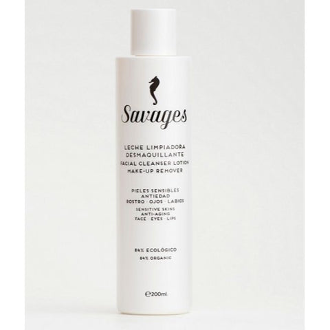 Comprar online LECHE LIMPIADORA DESMAQUILLANTE ANTIEDAD 200 ML de SAVAGES. Imagen 1