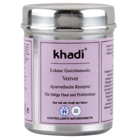 Comprar online MASCARILLA FACIAL VETIVERT ANTISEP ACNE GRASAS 50 de KHADI. Imagen 1