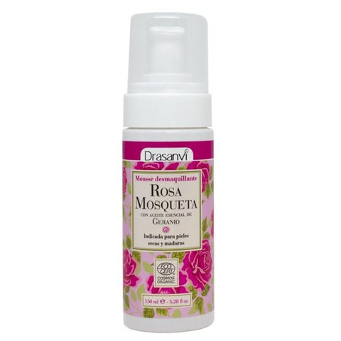 Comprar online MOUSSE DESMAQUILLANTE ROSA MOSQUETA ECOCERT BIO 15 de DRASANVI. Imagen 1