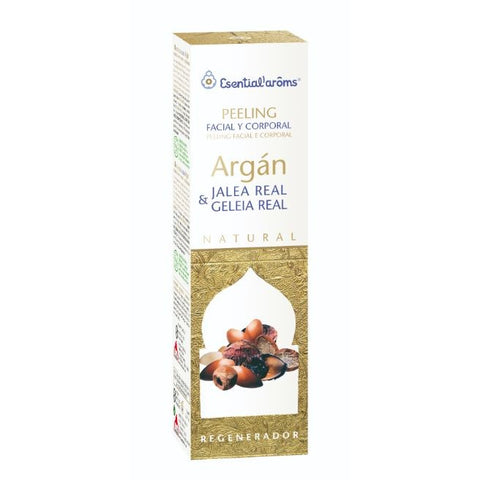 Comprar online PEELING FACIAL & CORP ARGAN & JALEA REAL 75 ml de ESENTIAL AROMS. Imagen 1