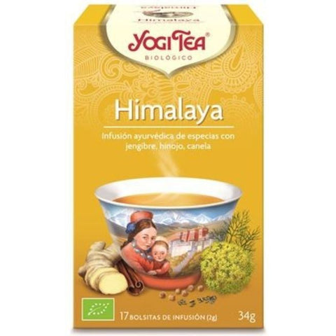 Comprar online YOGI TEA HIMALAYA CHAI 8 X 90 gr de YOGI TEA. Imagen 1