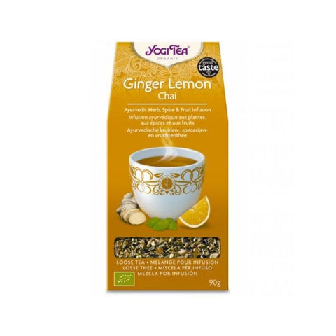 Comprar online YOGI TEA JENGIBRE Y LIMON CHAI 90 gr de YOGI TEA. Imagen 1