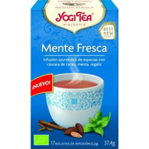 Comprar online YOGI TEA MENTA FRESCA 17 x 2,2 gr de YOGI TEA. Imagen 1