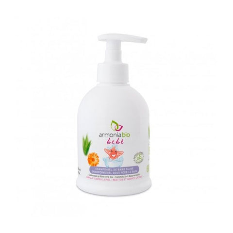 Comprar online BIO BEBE CHAMPU-GEL DE BAÑO 300 ml de ARMONIA. Imagen 1