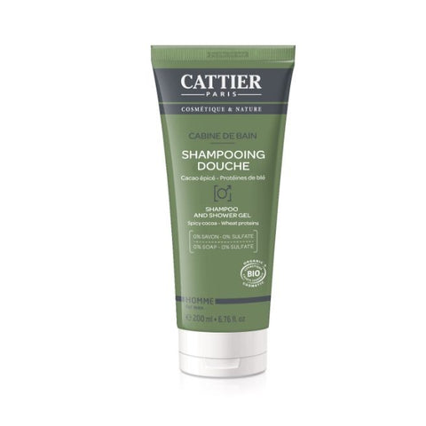 Comprar online CHAMPU Y GEL DE DUCHA HOMBRE 200 ml de CATTIER. Imagen 1