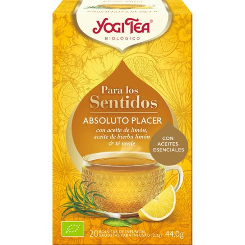 Comprar online YOGI TEA PARA LOS SENTIDOS ABSOLUTO PLACER 17 Filt de YOGI TEA. Imagen 1