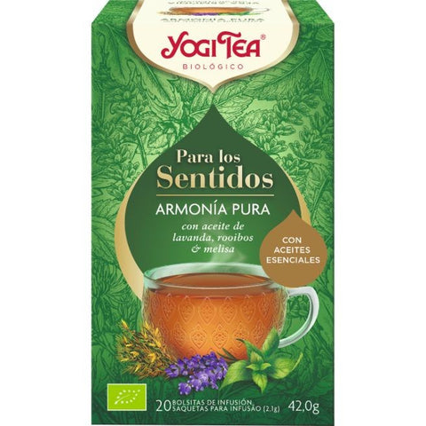 Comprar online YOGI TEA PARA LOS SENTIDOS ARMONIA PURA 17 Filtros de YOGI TEA. Imagen 1