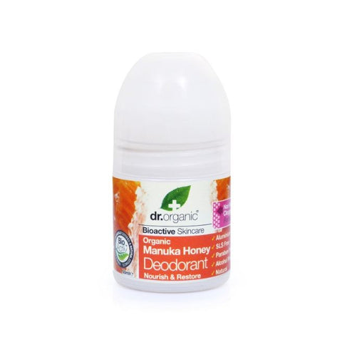 Comprar online DESODORANTE DE MIEL DE MANUKA 50 ml de DR ORGANIC. Imagen 1