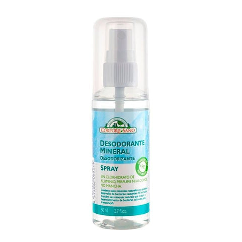 Comprar online DESODORANTE MINERAL SPRAY 80 ml de CORPORE SANO. Imagen 1