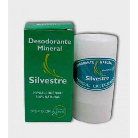 Comprar online DESODORANTE PIEDRA NATURAL ALUMBRE 100gr de SILVESTRE. Imagen 1