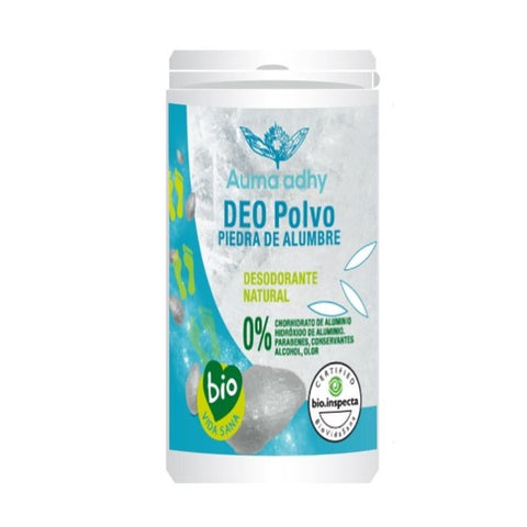 Comprar online DESODORANTE POLVO ALUMBRE 100 GR de AUMA ADHY. Imagen 1