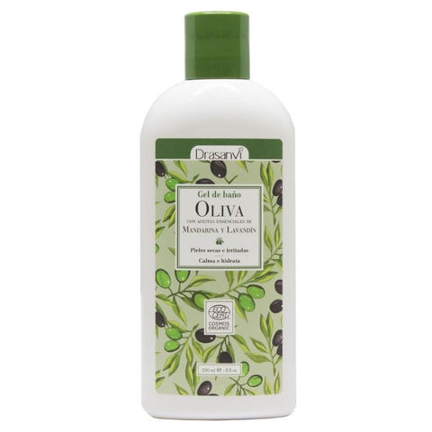 Comprar online GEL BAÑO ACEITE OLIVA ECOCERT BIO 250 ml de DRASANVI. Imagen 1