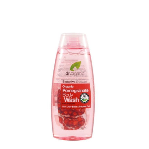 Comprar online GEL DE DUCHA DE GRANADA  250 ml de DR ORGANIC. Imagen 1