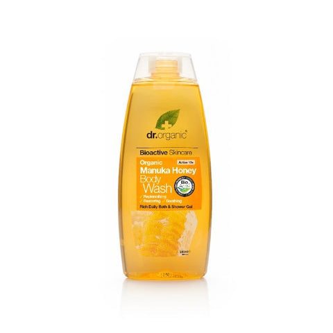 Comprar online GEL DE DUCHA DE MIEL DE MANUKA 250 ml de DR ORGANIC. Imagen 1