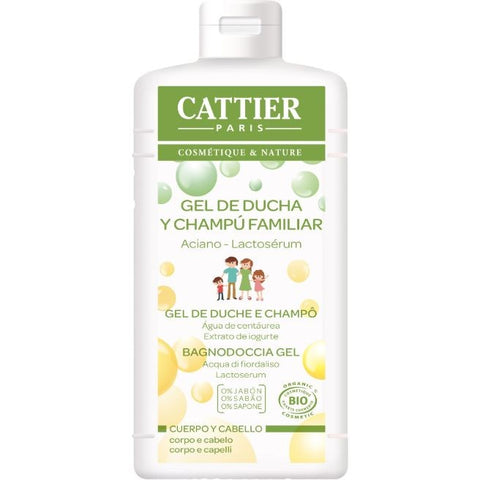 Comprar online GEL DE DUCHA Y CHAMPU FAMILAR 500 ml de CATTIER. Imagen 1